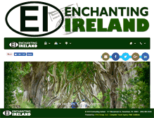 Tablet Screenshot of enchantingireland.com